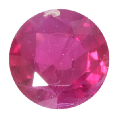 4mm Round Ruby (0.37 ct) 4mm Round Ruby (0.37 ct)