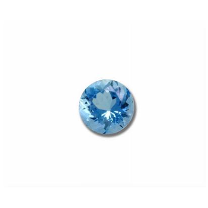 6mm Round Checkerboard Aquamarine (0.75 ct) 6mm Round Checkerboard Aquamarine (0.75 ct)