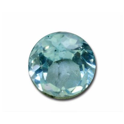 6mm Round Blue Topaz (0.95 ct) 6mm Round Blue Topaz (0.95 ct)