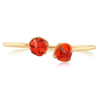 14K Rose Gold Mexican Fire Opal Bracelet 14K Rose Gold Mexican Fire Opal Bracelet
