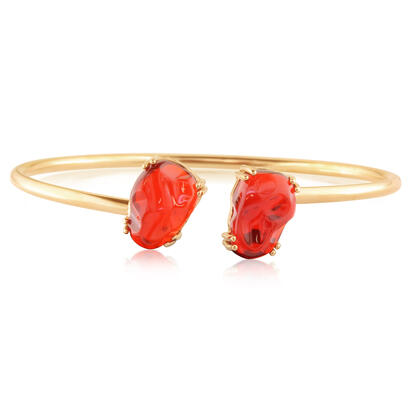 14K Rose Gold Mexican Fire Opal Bracelet 14K Rose Gold Mexican Fire Opal Bracelet