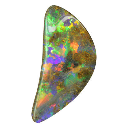 Freeform Australian Boulder Opal (16.87 ct) Freeform Australian Boulder Opal (16.87 ct)