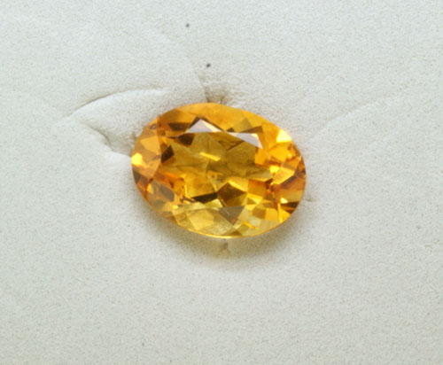 8x6 Oval Citrine Checkerboard (1.11 ct) 8x6 Oval Citrine Checkerboard (1.11 ct)