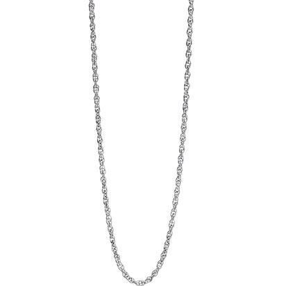 14K White Gold 18" 6rl Rope Chain 14K White Gold 18" 6rl Rope Chain