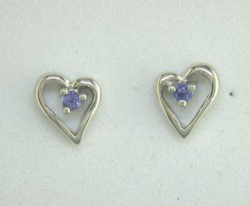 Yogo Sapphire 14K White Gold Earrings Yogo Sapphire 14K White Gold Earrings