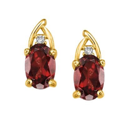 14K Yellow Gold Diamond Semi-Mount Earrings 14K Yellow Gold Diamond Semi-Mount Earrings
