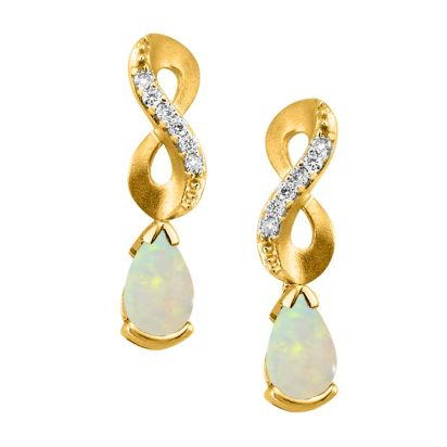 14K Yellow Gold Semi-Mount/Diamond Earrings 14K Yellow Gold Semi-Mount/Diamond Earrings