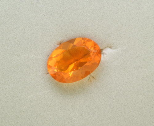 3x5 Oval Fire Opal (0.12 ct) 3x5 Oval Fire Opal (0.12 ct)