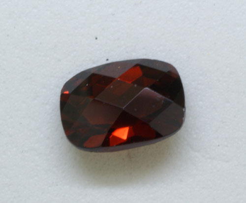 5mm Cushion Rose Cut Garnet (0.77 ct) 5mm Cushion Rose Cut Garnet (0.77 ct)