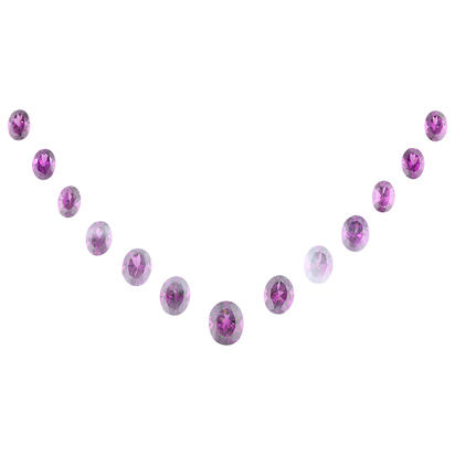 10x8 - 7x5 Oval Purple Garnet Suite (19.77 ct) 10x8 - 7x5 Oval Purple Garnet Suite (19.77 ct)