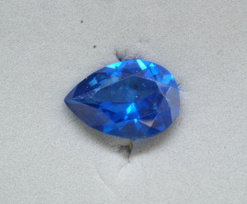 8x5 Pear Kashmir Blue Topaz (1.08 ct) 8x5 Pear Kashmir Blue Topaz (1.08 ct)