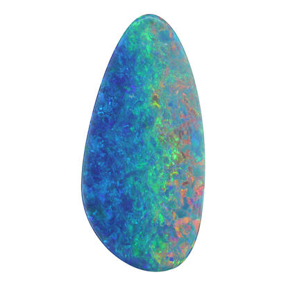 Freeform AA Grade Australian Opal Doublet (ct weight Varies ) Freeform AA Grade Australian Opal Doublet (ct weight Varies )