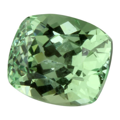 11.1x8.2 Cushion Mint Garnet (5.40 ct) 11.1x8.2 Cushion Mint Garnet (5.40 ct)