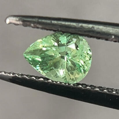 6.8x5.3 Pear Mint Garnet (1.14 ct) 6.8x5.3 Pear Mint Garnet (1.14 ct)