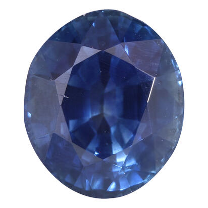 6.8x5.8 Oval Montana Sapphire (1.36 ct) 6.8x5.8 Oval Montana Sapphire (1.36 ct)