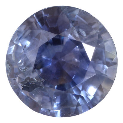 7mm Round Montana Sapphire (1.65 ct) 7mm Round Montana Sapphire (1.65 ct)