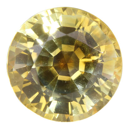 8mm Round Yellow Montana Sapphire (2.62 ct) 8mm Round Yellow Montana Sapphire (2.62 ct)