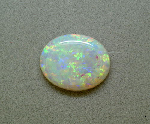 8x6 mm Oval Australian Opal (0.75 ct) 8x6 mm Oval Australian Opal (0.75 ct)