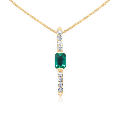 14K White Gold Sapphire/Diamond Neckpiece 14K White Gold Sapphire/Diamond Neckpiece