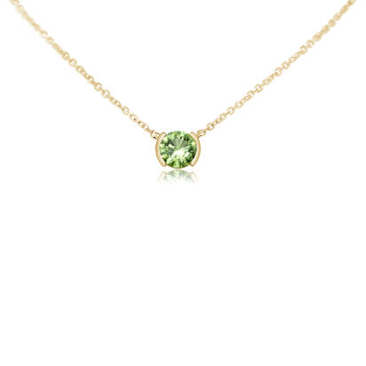 14K Yellow Gold Peridot Neckpiece 14K Yellow Gold Peridot Neckpiece