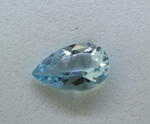 6x4 Pear Shape Aquamarine (0.34 ct) 6x4 Pear Shape Aquamarine (0.34 ct)