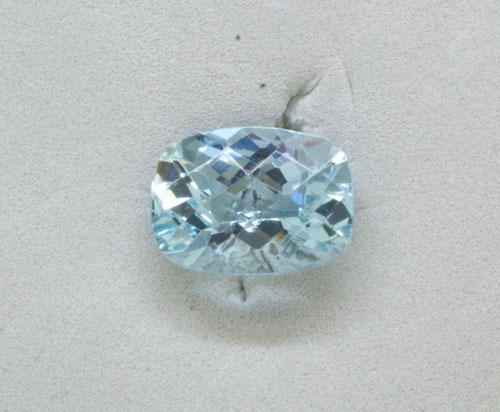 5mm Cushion Aquamarine (0.95 ct) 5mm Cushion Aquamarine (0.95 ct)