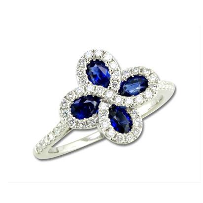 14K Yellow Gold Sapphire/Diamond Ring 14K Yellow Gold Sapphire/Diamond Ring