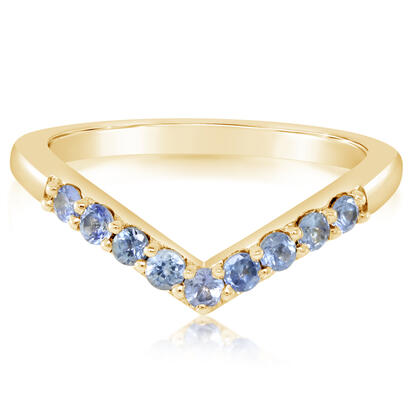 14K Yellow Gold Montana Sapphire Ring 14K Yellow Gold Montana Sapphire Ring