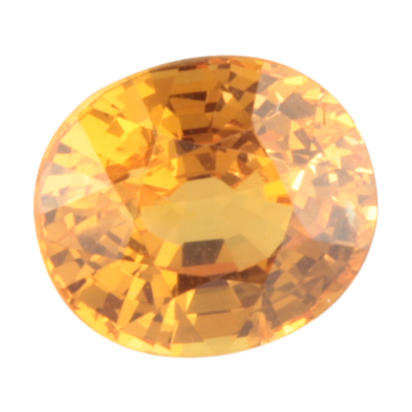 8.43x7.33x5.26 Oval Mandarin Garnet (3.07 ct) 8.43x7.33x5.26 Oval Mandarin Garnet (3.07 ct)