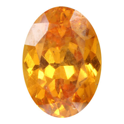 8.37x5.95x4.23 Oval Mandarin Garnet (1.84 ct) 8.37x5.95x4.23 Oval Mandarin Garnet (1.84 ct)