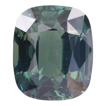 10.71x9.09x6.48 Cushion Green Sapphire (6.15 ct) 10.71x9.09x6.48 Cushion Green Sapphire (6.15 ct)