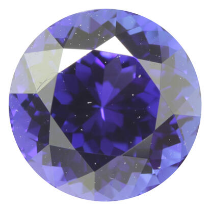 9.2mm Round Tanzanite (3.61 ct) 9.2mm Round Tanzanite (3.61 ct)