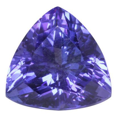 10.5mm Trillion Tanzanite (4.47 ct) 10.5mm Trillion Tanzanite (4.47 ct)