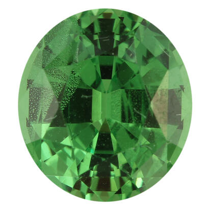 7.7x6.9 Oval Tsavorite Garnet (1.85 ct) 7.7x6.9 Oval Tsavorite Garnet (1.85 ct)
