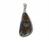 Sterling Silver Natural Boulder Medium Bail Pendant