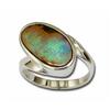Sterling Silver Natural Boulder Opal Ring