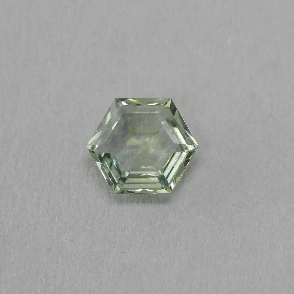 6mm Hexagon Cut Fancy Montana Sapphire (0.97&nbsp;ct)