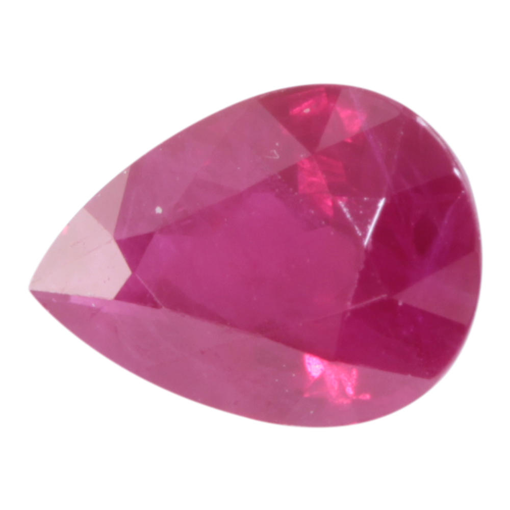 7x5 Pear Ruby (1.00&nbsp;ct)
