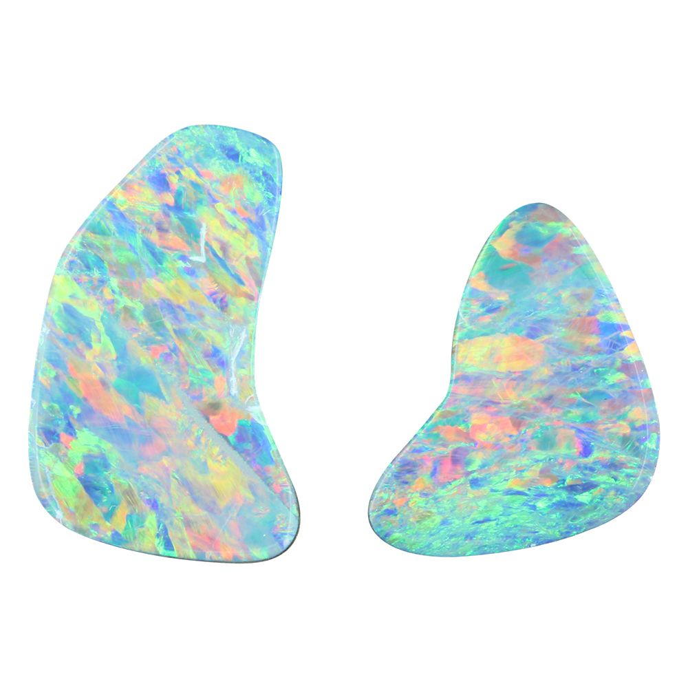 Freeform Australian Opal Doublet (ct weight Varies&nbsp;)