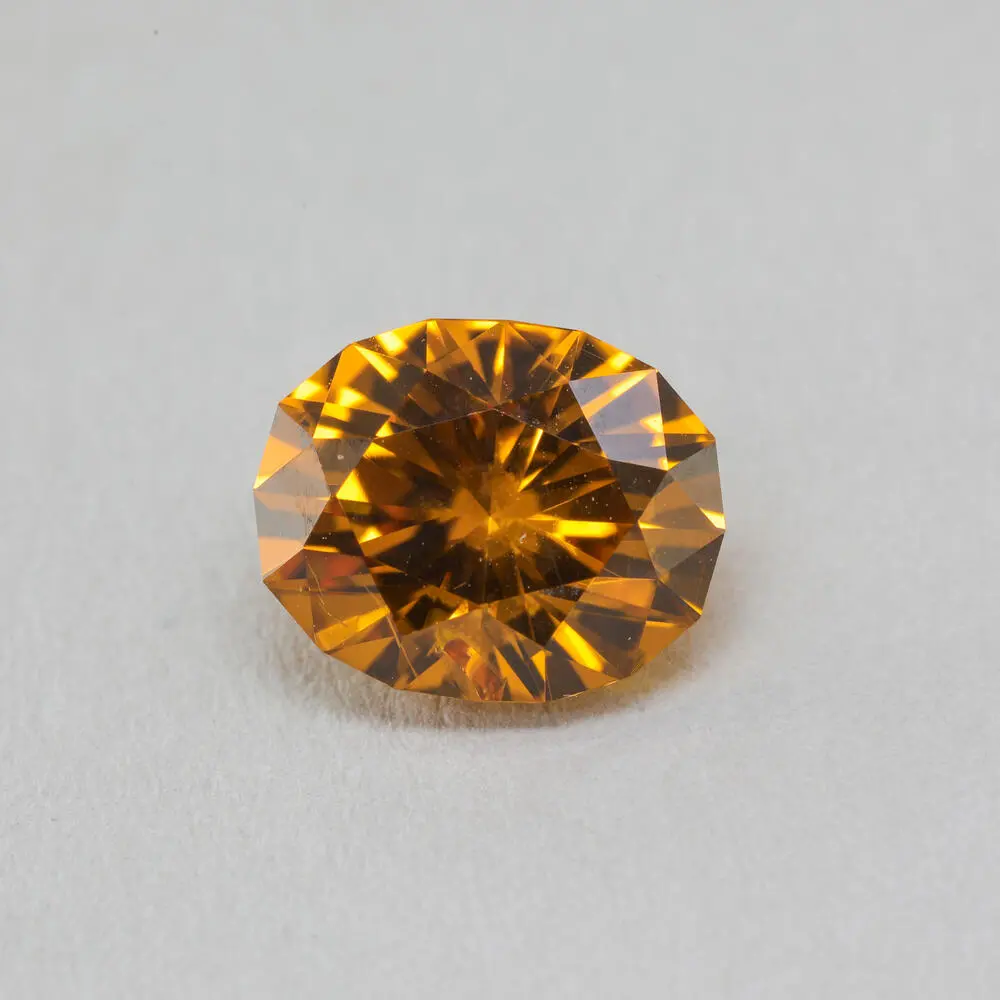 9.25x7.48x5.69 Oval Orange Montana Sapphire (3.05 ct) 9.25x7.48x5.69 Oval Orange Montana Sapphire (3.05 ct)