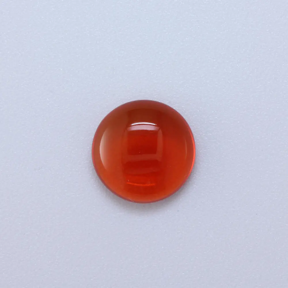 11.7mm Round Cabochon Fire Opal (3.48 ct)