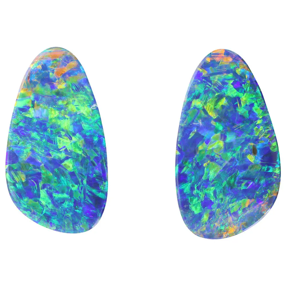 Freeform Australian Opal Doublet (ct weight Varies ) Freeform Australian Opal Doublet (ct weight Varies )