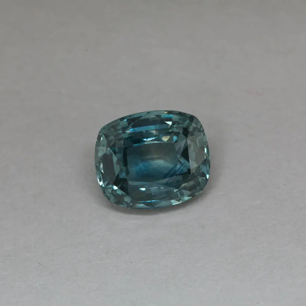 9.29x7.89x5.61 Cushion Montana Sapphire (3.98&nbsp;ct)