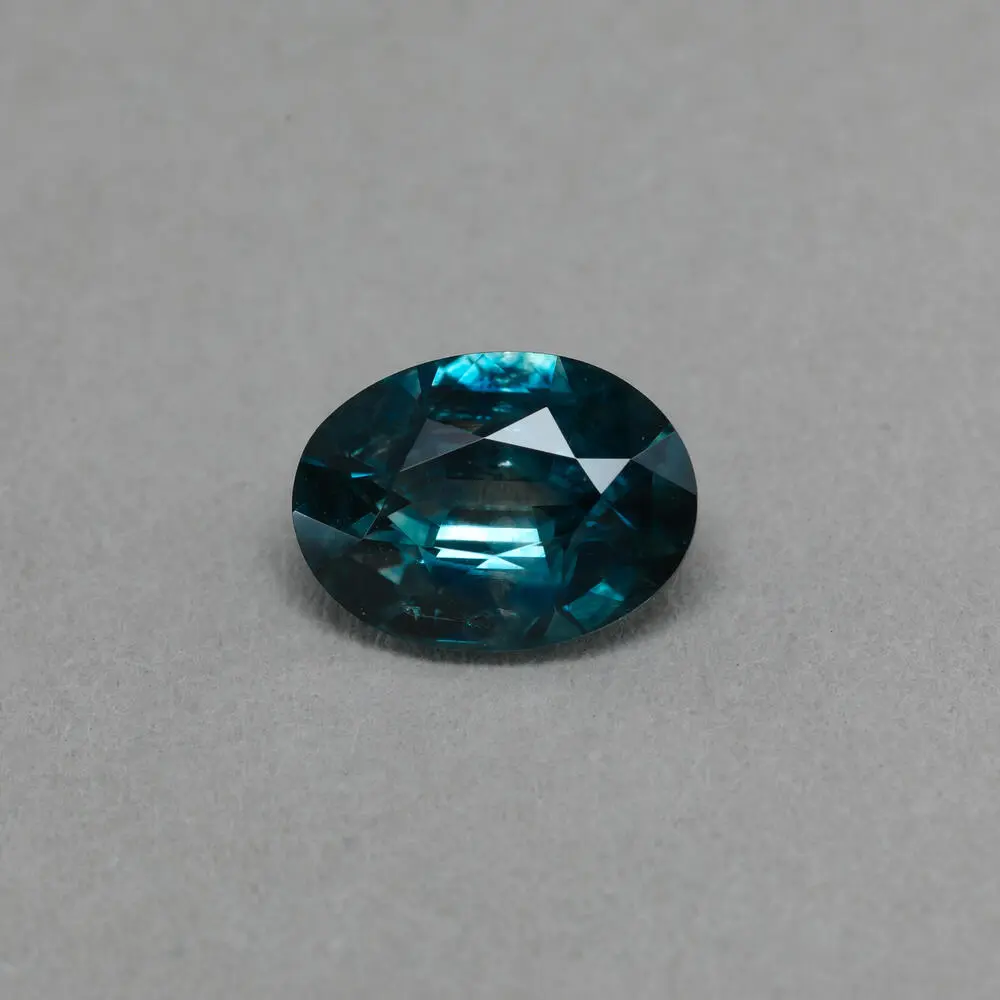 7.48x5.50mm Oval Montana Sapphire (1.21&nbsp;ct)