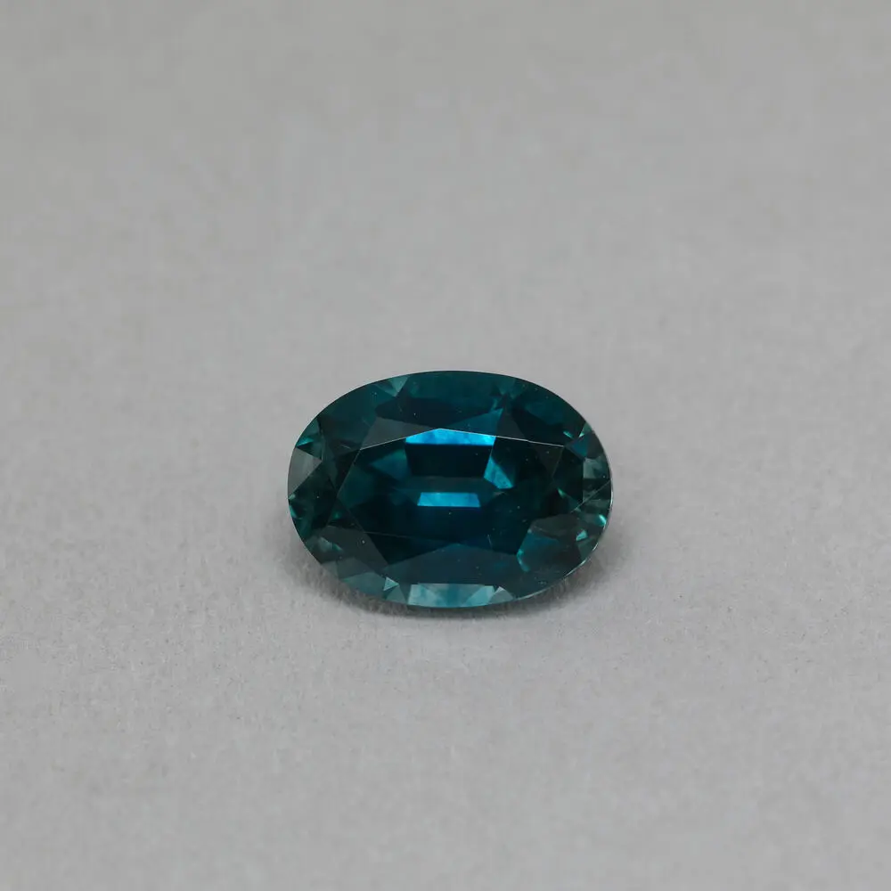 7.44x5.42mm Oval Montana Sapphire (1.26&nbsp;ct)