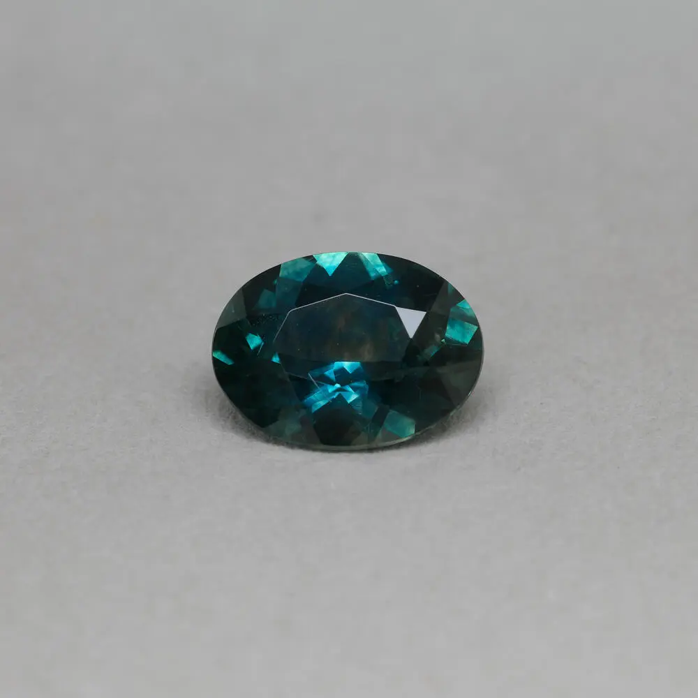 7.37x5.50mm Oval Montana Sapphire (1.11&nbsp;ct)