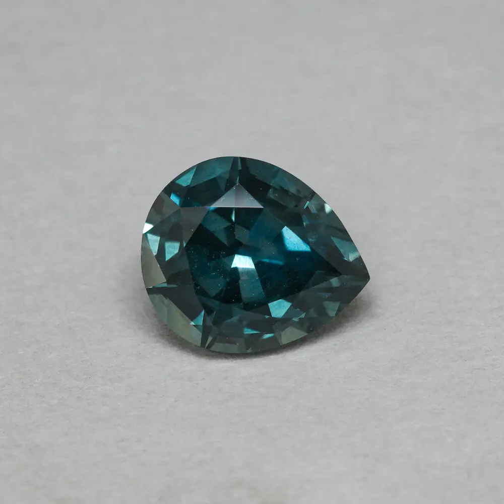 7.47x6.34x4.23 Pear Montana Sapphire (1.47&nbsp;ct)