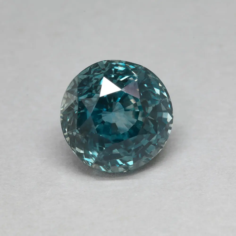 8.05mm Round Montana Sapphire (3.51&nbsp;ct)