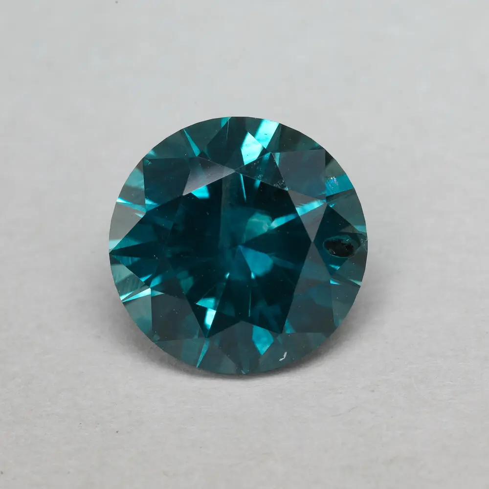 9.2mm Round Montana Sapphire (3.57 ct) 9.2mm Round Montana Sapphire (3.57 ct)
