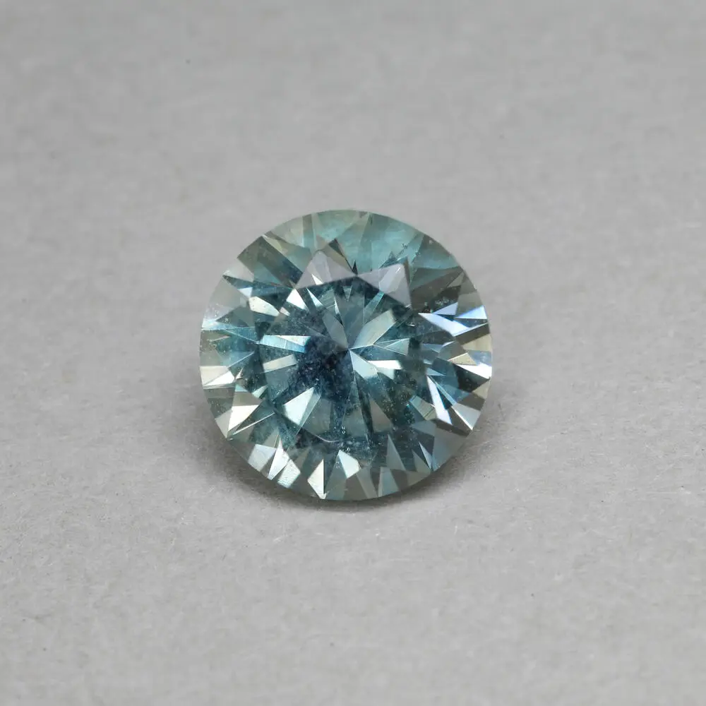 6.5mm Round Light Blue Montana Sapphire (1.41&nbsp;ct)